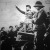 Mussolini Nápolyban lelkesítő beszédet mond az Afrikába induló csapatoknak