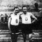 Az 5000 m-es síkfutásban Kelen (balra) legyőzte a lengyel Nojit