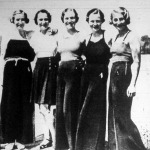 Strandkosztümök 1935