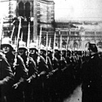 Német csapatok bevonulása  Kölnbe
