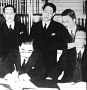 A német-japán egyezmény aláírása
