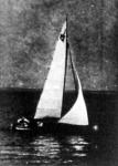 A verseny győztese Kovács Béla hajója a Kincsem III.