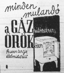 A gáz sokoladú felhasználására buzdítják hirdetésekben a lakosságot.