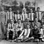 A Ferencváros KK-győztes csapata 1937-ben