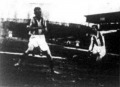 Titkos (jobbra) a Hungária második gólját rúgja
