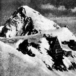 A Juhfrau-hágó (3457 m)