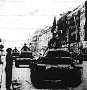 Az első német tankok a prágai Vencel téren