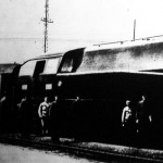 Az első magyar áramvonalas gőzmozdony (1936) próbaútján 150 kilométeres sebességgel haladt.