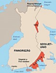 A moszkvai béke alapján szovjet fennhatóság alá került területek