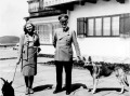 Hitler és Eva Brun a Führer kedvenc tartózkodási helyén,  Berghofban