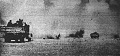 Olasz csapatok az ellenséges repülők bombazáporában