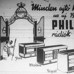 A Philips-áruk évek óta ismertek Magyarországon (ez a hirdetésük 1937 szeptemberében jelent meg)