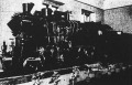 A 328,058. számú magyar gyorsvonati mozdony ötszörösen kicsinyített mása  (a miskolci MÁV-műhely tanoncai készítették)