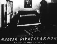 A Magyar Divatcsarnok hirdetése