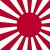 A japán haditengerészet lobogója