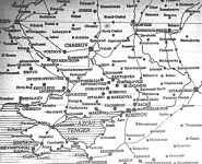 Ez a térkép A szovjetföld szívében című cikkhez készült a Tolnai Világlapjában