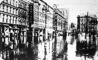 Illinois állam déli részét árvíz sújtotta augusztusban, még a városok is víz alatt álltak.