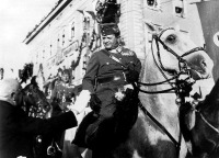 Nagybaczoni Nagy Vilmos tábornok bevonul Marosvásárhelyre, 1940..jpg