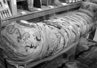 Múmia az angol múzeumban