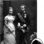 Rudolf feleségével, Stefániával