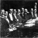 A német tárgyaló delegáczió Pekingben, 1901.