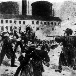 Munkások és csendőrök összecsapása Nándorhegyen, 1906