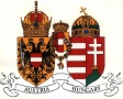 Az osztrák és a magyar címer a kiegyezés után