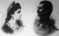 A szerb királyi pár