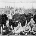 A Postások csapata a dán Bold Klub ellen 1902-ben