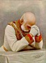 Ferenc József imádkozik