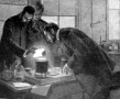 Curie és neje rádiumot készítenek