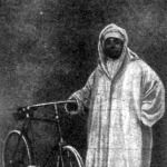 A marokkói szultán kerékpárjával