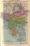 A Balkán államai 1899-ben