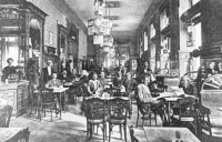 Budapesti kávéház, 1900