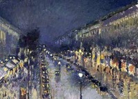 Pissaro : Az esti boulevard