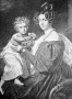 A király gyermekkorában  édesanyjával Zsófia főhercegnővel