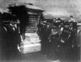 Az Amerikában, Cheswickben elpusztult magyar bányászok síremlékének leleplezése