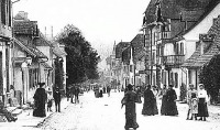 Königsfeldi utca az 1800 évek derekán