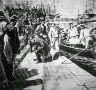 A Potemkin legénységének partaraszállása A Potemkin legénységének partaraszállása