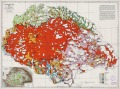 Magyarország néprajzi térképe a népsűrűség alapján 1920. Magyarország néprajzi térképe a népsűrűség alapján 1920.
