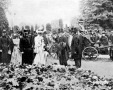 József főherceg és Auguszta főhercegnő a virágkiállitáson József főherceg és Auguszta főhercegnő a virágkiállitáson
