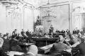A magyar delegáció ülésterme