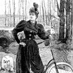 Kerékpáros öltözet, 1900