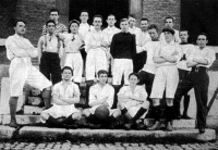 Egy német csapat 1900-ban