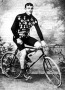 Kerékpárversenyző 1900-ból