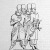 Perzsa harczosok a dorabgedi reliefről