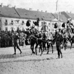 Bercsényi Eszterházy és Sibrik hamvait hozó kocsi