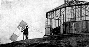 Sárkány-feleresztő pavillon Lindenbergben Berlin mellett