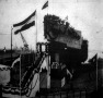 A német flotta egyik legnagyobb czirkálójának vizrebocsátása A német flotta egyik legnagyobb czirkálójának vizrebocsátása