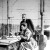 Curie és felesége a laboratoriumban